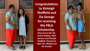 FBLA Scholarship Recipients