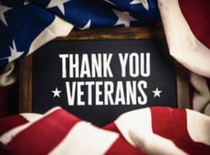 Thank you, Veterans!