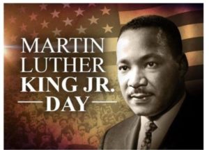 Dr. Martin Luther King,, Jr. Observance--No School