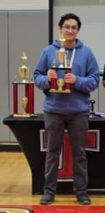 Michael Connally wins 2nd Place at Chess Tournament
