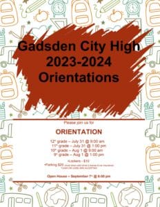 2023-2024 Orientations