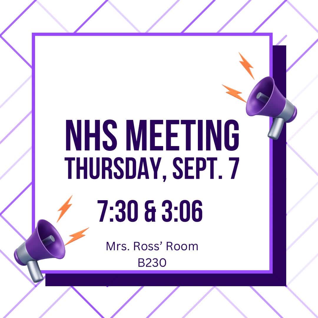 NHS Meeting (Current Members Only)