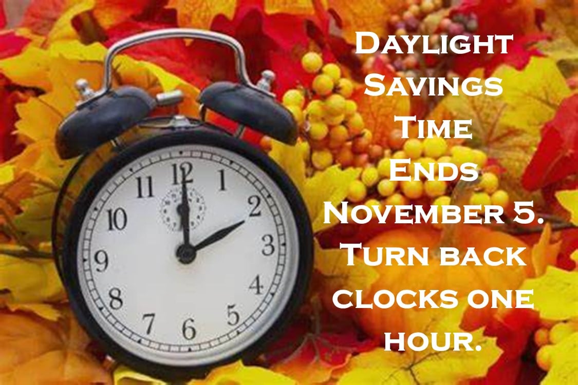 Daylight Savings 2025 End Frederick Englert