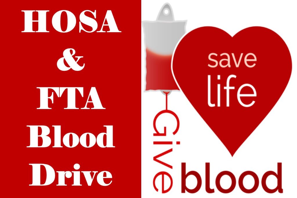 HOSA & FTA Blood Drive