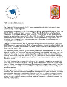 JROTC Press Release