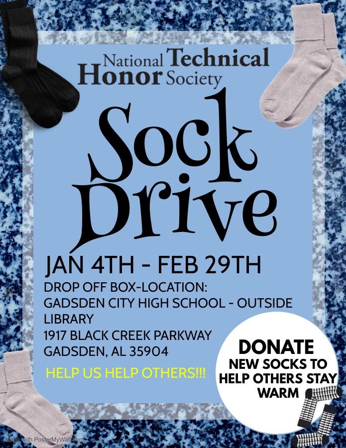National Technical Honor Society Sock Drive