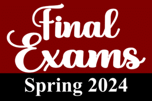 Spring 2024 Final Exams