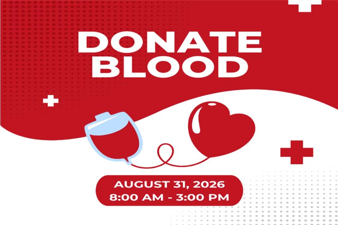 Donate Blood August 2026