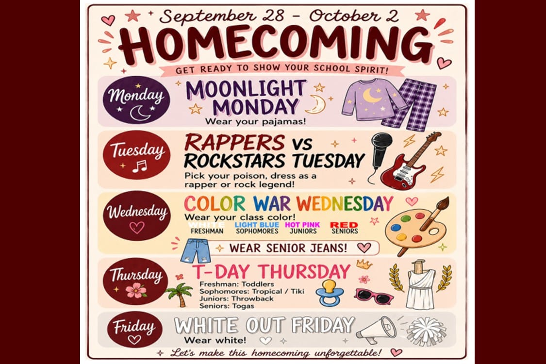 2026 Homecoming Dress Day Themes Home News Image